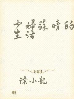 少妇苏晴的性荡生活