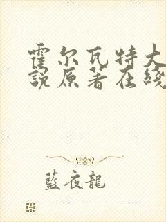 霍尔瓦特大街小说原著在线阅读