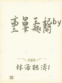 高昌王妃by黛玉笔趣阁