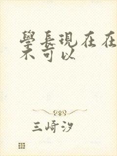 学长现在在上课不可以