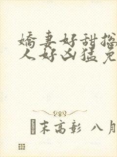 娇妻好甜总裁大人好凶猛免费小说