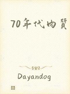 70年代肉质高