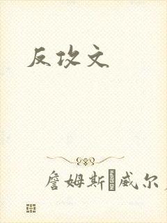 反攻文