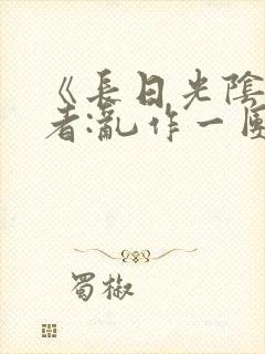 《长日光阴》作者:乱作一团