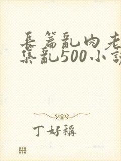 长篇乱肉老师合集乱500小说