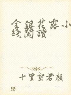 金银花露小说在线阅读