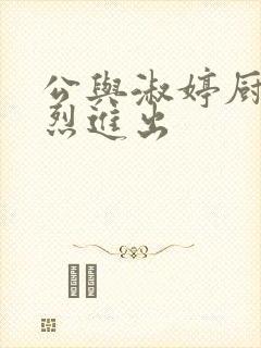 公与淑婷厨房猛烈进出