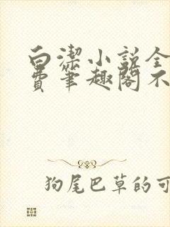 白洁小说全文免费笔趣阁不知所措