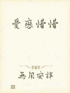 爱恋惜惜