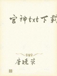 官神txt下载