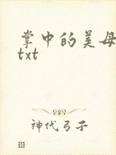 掌中的美母版主txt