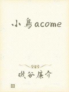 小鸟acome