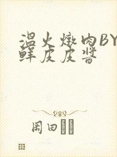 温火炖肉BY海鲜皮皮酱