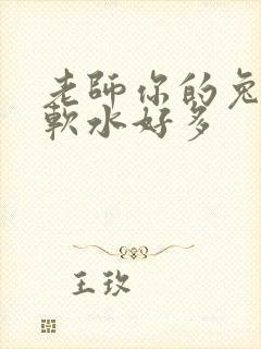 老师你的兔子好软水好多