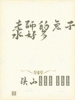 老师的兔子好软水好多