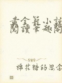 黄金笼小说免费阅读笔趣阁无弹窗