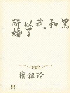 所以我和黑粉结婚了