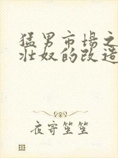 猛男市场之肌肉壮奴的改造