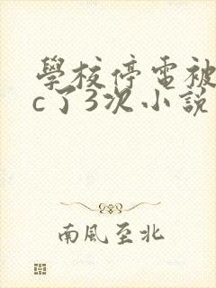 学校停电被同桌c了3次小说