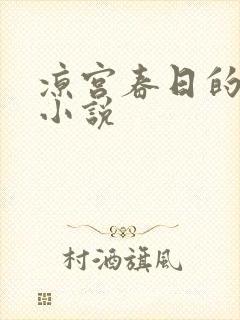 凉宫春日的忧郁小说