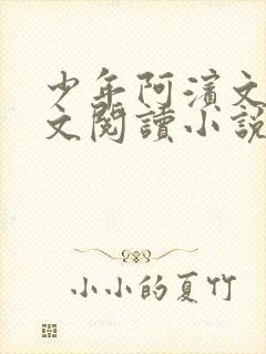 少年阿滨文全全文阅读小说