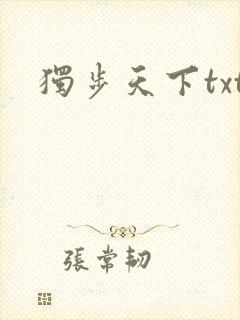 独步天下txt