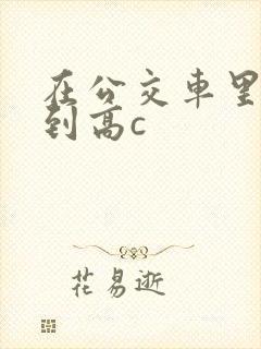 在公交车里c弄到高c