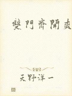 双门齐开爽死啦