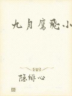 九月鹰飞小说