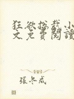 狂欲总裁小说全文免费阅读