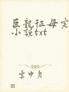 巨龙征母完结版小说txt