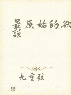 最原始的欲望小说