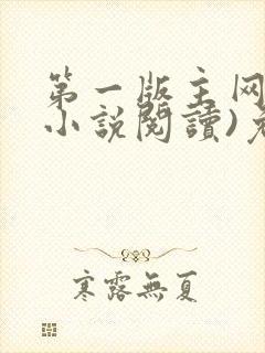 第一版主网(在小说阅读)免费阅读