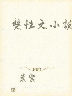 双性文小说