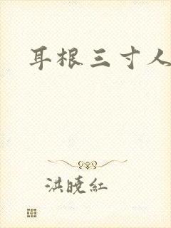 耳根三寸人间