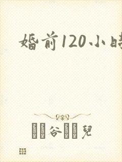 婚前120小时