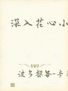 深入花心小说