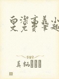 白洁高义小说全文免费笔趣阁阅读高