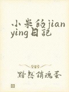 小米的jianying日记