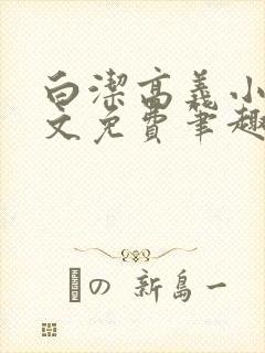 白洁高义小说全文免费笔趣阁在线阅读