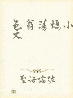 色翁荡熄小说全文