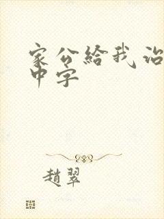 家公给我治疗5中字