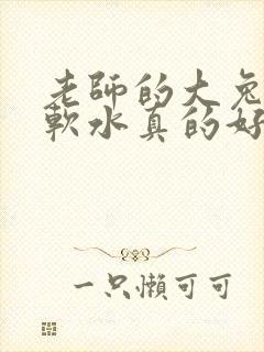 老师的大兔子好软水真的好多
