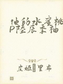 他的水蜜桃POP陆辰季柚