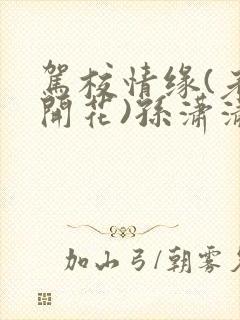 驾校情缘(老树开花)孙潇潇笔趣阁