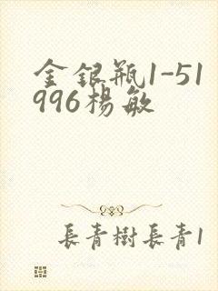 金银瓶1-51996杨敏