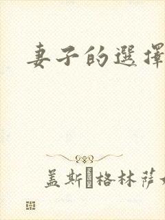 妻子的选择小说
