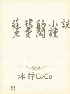 苏玥的小说全文免费阅读