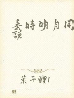 秦时明月同人小说