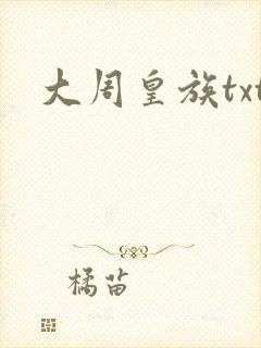 大周皇族txt